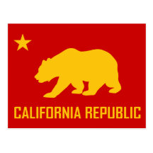 California Republic Postcard