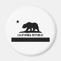 California Republic Refrigerator Magnet