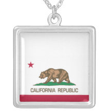 California Republic (State Flag) Necklace