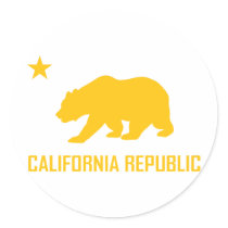 California Republic Sticker