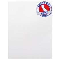 California Rick Perry Letterhead