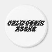 California Rocks Magnets