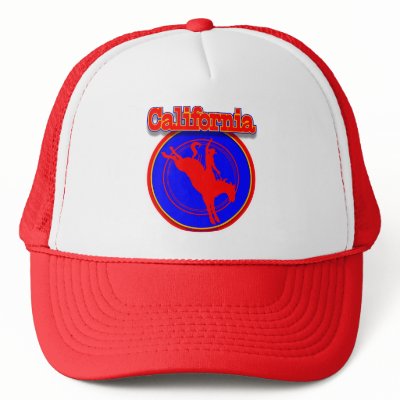 California Rodeo cap Mesh Hat by Duncan_Reed