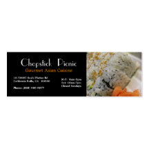California Rolls - Veggie Sushi Asian Cuisine Business Cards
