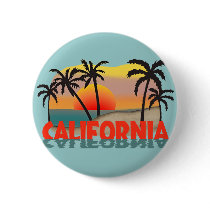 California Souvenir Button