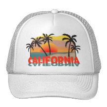 California Souvenir Mesh Hats
