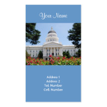 California State Capitol Sacramento Business Cards