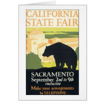 California State Fair Sacramento Greeting Cards