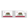California State Flag Bumper Sticker