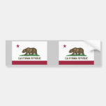 California State Flag Bumper Sticker