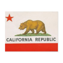 California State Flag Postcards