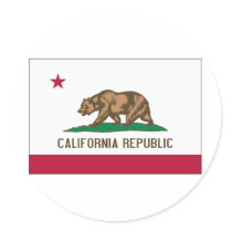 California State Flag Sticker