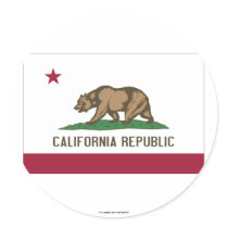 California State Flag Sticker