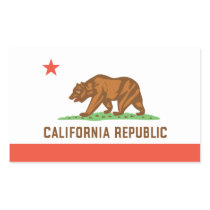 California State Flag Sticker