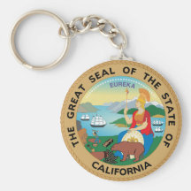 California State Seal Keychain