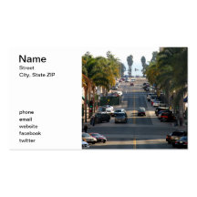 California Street Business Card Templates