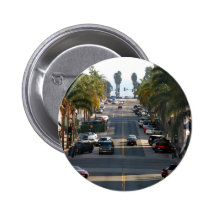 California Street Pinback Button