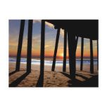 california sunset postcards