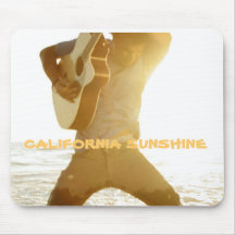 CALIFORNIA SUNSHINE MOUSEPAD