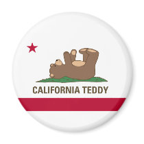 California Teddy Bear Flag