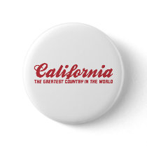 california the greatest country in the world pinback buttons