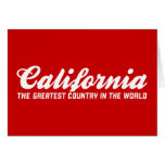 california the greatest country in the world cards