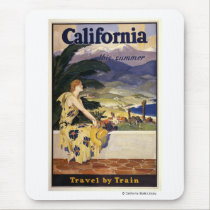 California this summer. Travel by Train  mousepads
