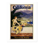 California this summer. Travel by Train  Postcards