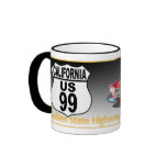 California U S Route 99 - The Golden State Coffee Mug