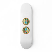 California, USA Skateboard Deck