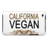 California Vegan iPod Case-Mate Case