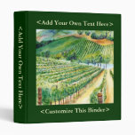 California Vineyard Binder