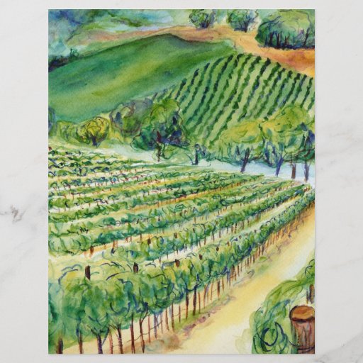 California Vineyard Flyer