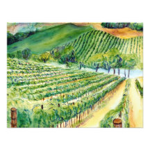 California Vineyard Invitation