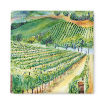 California Vineyard Magnet