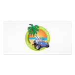 California Volks Dune Buggy with Palms Photo Cards