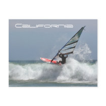 California Wind Surfer Post Cards