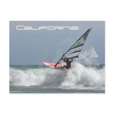 California Wind Surfer Post Cards by talonrs