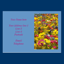 Californian Poppies business cards