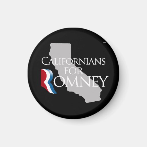 Californians for Romney -.png Refrigerator Magnets