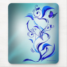 Caliope Mousepad (Blue/Aqua)