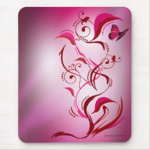 Caliope Mousepad (Red/Pink)