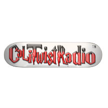 CaLiTwistRadio Red Skateboard