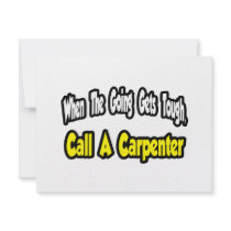 Call a Carpenter
