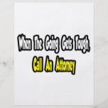 Call an Attorney Custom Flyer