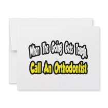 Call an Orthodontist