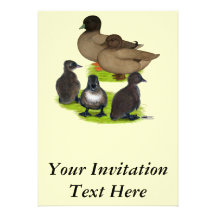 Call Duck Khaki Family Invite
