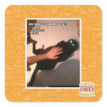 Call MIB Square Stickers