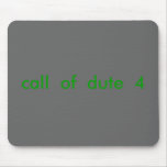 call  of  dute  4 mousepads