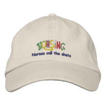 Call Shots Nurse Embroidered Baseball Caps